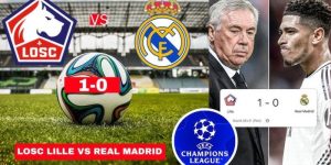 LILLE 1 - 0 REAL MADRID ảnh đại diện highlight